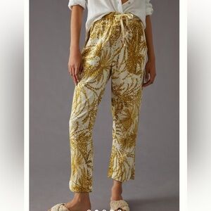 Anthropologie | Pilcro Linen Surf Pants Size XS